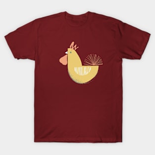 fun cute chicken design T-Shirt